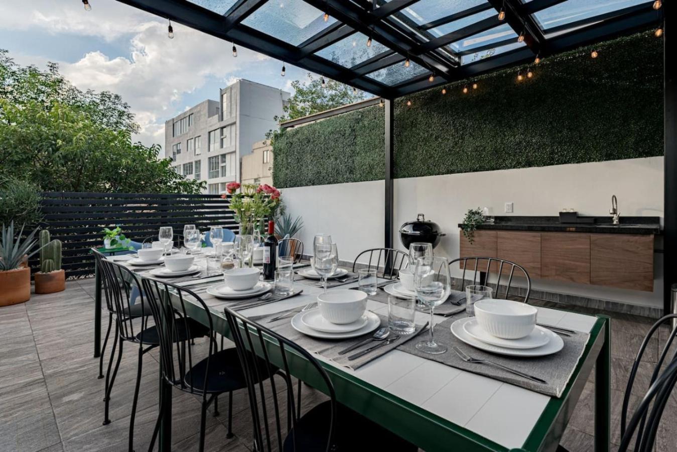Stylish In La Roma Near Restaurants And Bars Apartment *